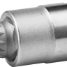 Торцовая бита-головка KRAFTOOL "INDUSTRIE QUALITAT", материал S2, SPLINE, сатинированная, 1/2", M16 27911-16_z01 купить в Урае