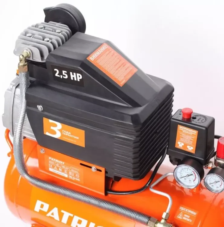 Компрессор масляный поршневой прямой привод PATRIOT PRO 24-260 купить в Урае