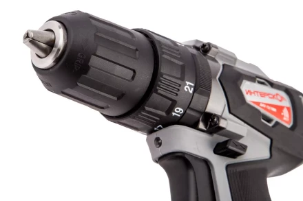 Аккумуляторная дрель-шуруповерт ИНТЕРСКОЛ ДАУ-13/18ВК (573.1.2.70) Li-ion АПИ (кейс, 2 х 1,5Ач, ЗУ) купить в Урае