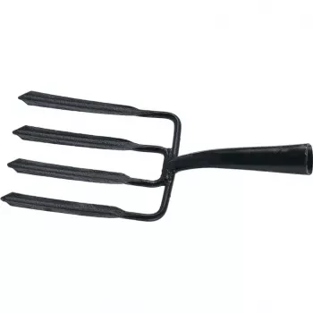 Вилы копальные 4-х рогие 190 х395 мм широкий зуб удлиненная тулейка с черенком (АРТИ)  Россия 63804 купить в Урае