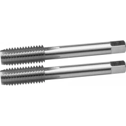 Метчики ЗУБР "ЭКСПЕРТ" машинно-ручные, комплектные для нарезания метрической резьбы, М8 x 1,0, 2шт 4-28007-08-1.0-H2