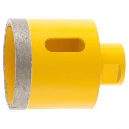 Сверло алмазное по керамограниту 60мм мокрое резание М14 DENZEL 72691 купить в Урае