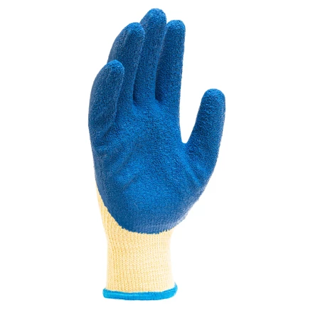 Перчатки трикотажные, полиэфирные, латексное рельефное покрытие, размер 8// Сибртех 677515 купить в Урае