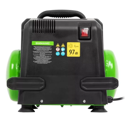 Компрессор воздушный безмаслянный BL 1100/6 1100Вт, ресивер 6 литров, 180 л/мин// Сибртех 58059 купить в Урае
