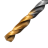 Сверло спиральное по металлу Denzel 6 x 93 мм, Р6М5, Golden Tip, 718235 купить в Урае