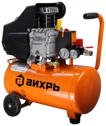 Компрессор масляный поршневой прямой привод КМП-260  24 Вихрь купить в Урае