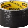 Армированная лента, STAYER Professional 12086-50-10, универсальная, влагостойкая, 48мм х 10м, черная 12086-50-10 купить в Урае