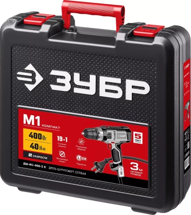 Дрель-шуруповерт сетевая ДШ-М1-400-2 К серия МАСТЕР купить в Урае