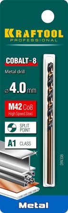 Сверла по металлу HSS-Co Оберон 29656-4 купить в Урае