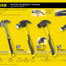 Молоток-гвоздодер "Fiberglass" с фиберглассовой рукояткой, 450 г, STAYER Professional 2026-450_z01 купить в Урае