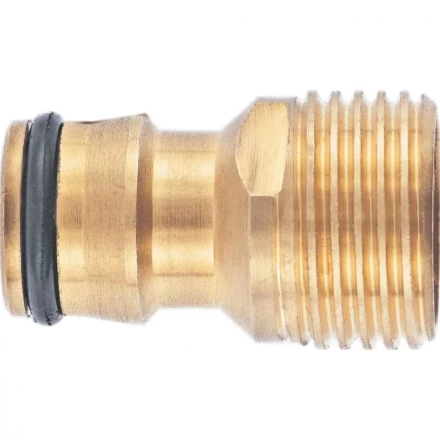 Адаптер латунный 1/2 внешняя резьба Palisad 66272 купить в Урае