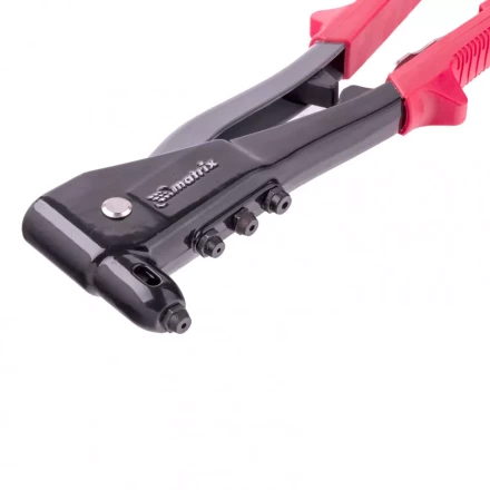 Заклепочник литой 260 мм с набором заклепок заклепки 2,4-3,2-4,0-4,8 мм Matrix 40552 купить в Урае