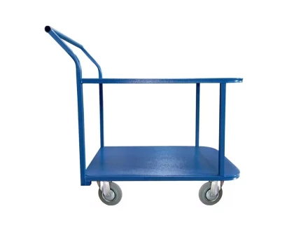 Тележка платформенная TOR ТП-2Я (600х900) 2х-ярусная (160мм) 1048046 купить в Урае