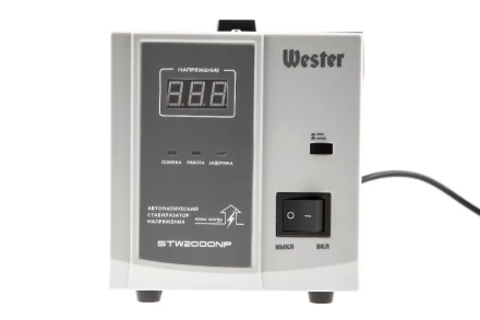 Стабилизатор напряжения WESTER STW2000NP купить в Урае