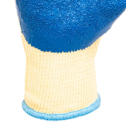 Перчатки трикотажные, полиэфирные, латексное рельефное покрытие, 10// Сибртех 677535 купить в Урае