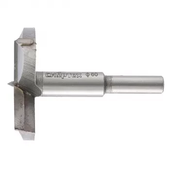 Сверло Форстнера по дереву 60 мм цилиндрический хвостовик СИБРТЕХ 704860 купить в Урае