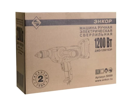 Дрель-миксер ДМЭ-1200/16ЭР Энкор 50099 купить в Урае