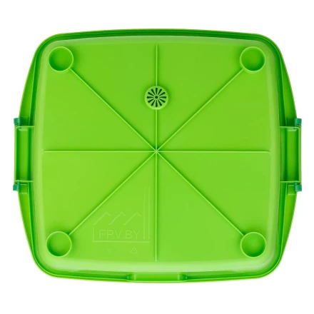 Переносной контейнер-мойка Palisad для решётки-гриль и продуктов, 48x48 см, 69609 купить в Урае