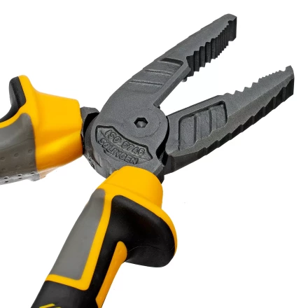 Плоскогубцы комбинированные 165 мм Denzel 17080, трехкомпонентные рукоятки купить в Урае