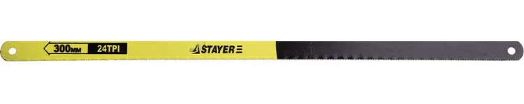 Полотно STAYER "STANDARD" для ножовки по металлу, 24TPI(1мм), 300мм, 10шт 1588-S10 купить в Урае