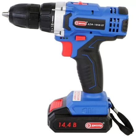 Аккумуляторная дрель-шуруповерт Диолд ДЭА-14ЛИ-07 купить в Урае