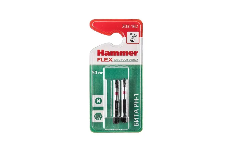 Бита HAMMER PH1 50мм (2шт) купить в Урае