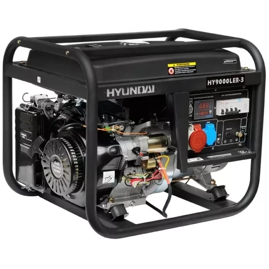 Бензогенератор Hyundai HY 9000LER-3 купить в Урае