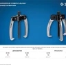 ЗУБР d 50 - 200 мм, шарнирный трехзахватный съемник с серповидными захватами, Профессионал (43323-160) купить в Урае