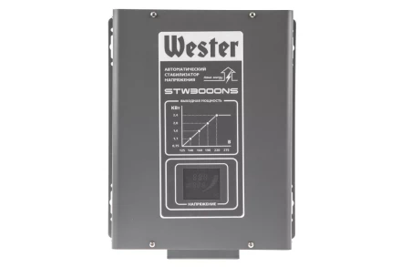 Стабилизатор напряжения WESTER STW3000NS купить в Урае