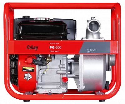 Мотопомпа Fubag PG 600 для чистой воды купить в Урае