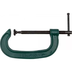 Струбцина KRAFTOOL "EXPERT", высокопрочный чугун с шаровидным графитом, 4"/100 мм 32229-100