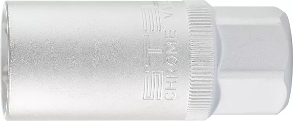 Головка торцевая свечная 12-гранная 21 мм под квадрат 1/2" STELS 13637 купить в Урае