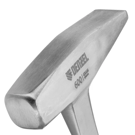 Молоток слесарный 600 г, цельнометаллический, двухкомпонентная рукоятка Denzel 10404 купить в Урае