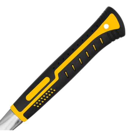 Молоток слесарный 600 г, цельнометаллический, двухкомпонентная рукоятка Denzel 10404 купить в Урае