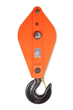 Блок монтажный однорольный с  крюком TOR H K1 4т с откидной щекой (G) 1003568 купить в Урае