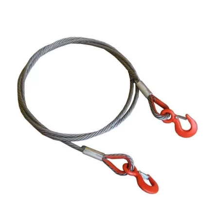 Буксир канатный TOR БТК 30,0 т 5,0 м опрессовка канат 24 мм (петля-петля) 1045384 купить в Урае