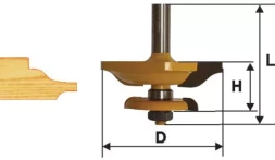 Фреза фигирейная горизонтальная дв/ст.ф79.4хв.12м 9331
