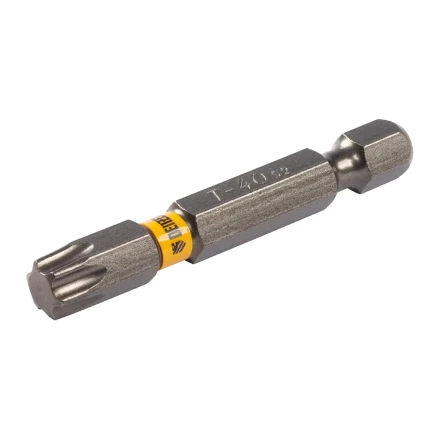 Бита TX 40х50, сталь S2, шестигранный профиль, 10 шт. Е 6,3 Denzel 11672 купить в Урае