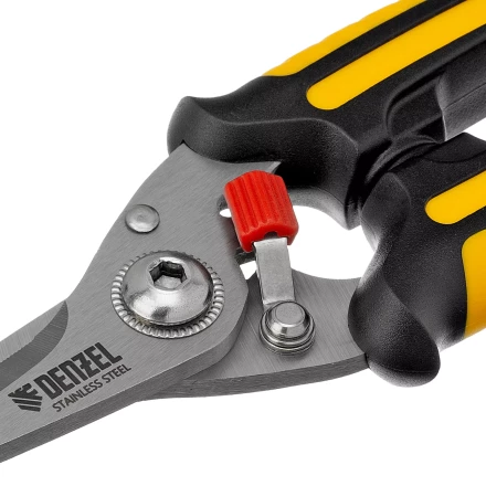 Ножницы универсальные Denzel, 185 мм, нержавеющая сталь, 78318 купить в Урае