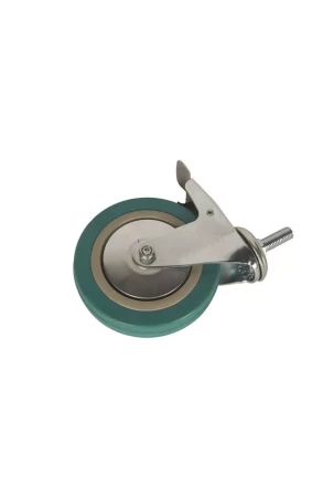 Колесо аппаратное поворотное SCtgb 55 125 мм с болтом и тормозом (N) 1043000 купить в Урае
