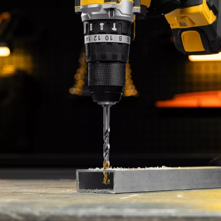 Сверло спиральное по металлу Denzel 7,0 x 109 мм, Р6М5, Golden Tip, 718237 купить в Урае