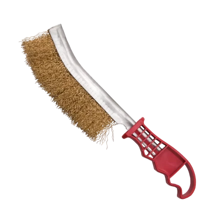 Корщетка для зачистки швов (235 мм, латунированная сталь) Оберон XL150150 купить в Урае