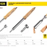 Паяльник с деревянной рукояткой и долговечным жалом, STAYER "MASTER" MAXTerm, 55310-60, 60 Вт, клин 55310-60 купить в Урае