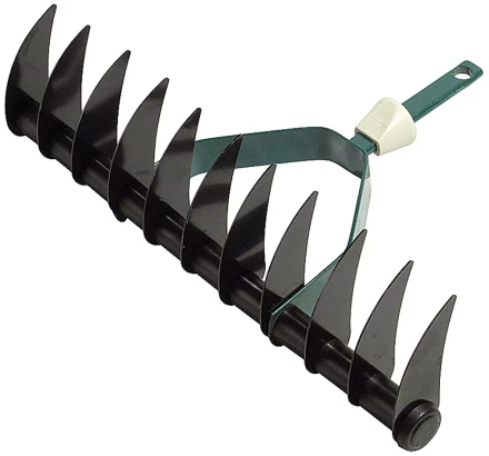 Грабли аэраторные RACO &quot;MAXI&quot;, с быстрозажимным механизмом, 11 зубцов / 350мм 4230-53838 купить в Урае