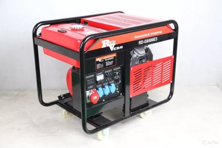 Генератор бензиновый RedVerg RD-G9500E3 на колесах купить в Урае