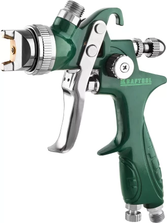 Краскопульт пневматический KRAFTOOL AirKraft, HVLP, с верхним бачком, 1,7мм 06522-1.7 купить в Урае