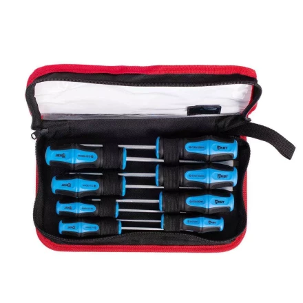 Набор слесарных отверток КВТ НО-08, 8 шт. (77407) купить в Урае