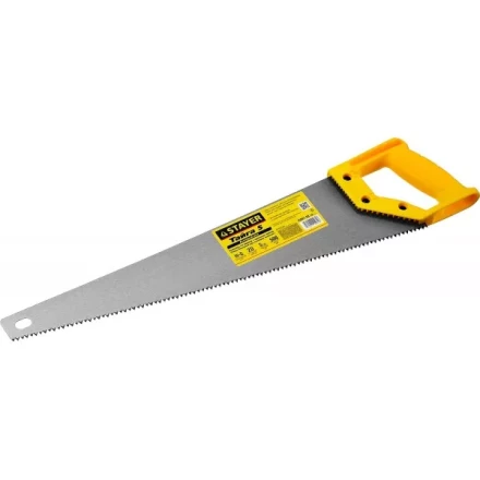 Ножовка ударопрочная (пила) STAYER ТАЙГА-5 500 мм, 5 TPI, быстрый рез поперек волокон, для крупных и средних заготовок 15061-50_z01 купить в Урае