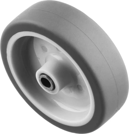 ЗУБР d 75 мм, г/п 60 кг, резина/полипропилен, термопластичное колесо, Профессионал (30946-75) купить в Урае