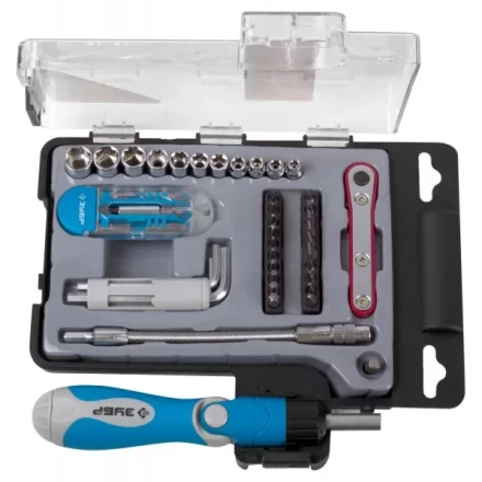 Набор ЗУБР Слесарно-монтажный инструмент &quot;ЭКСПЕРТ&quot;, отвертки, насадки, имбус.ключи, в пласт.боксе,46пред. 25292-H46 купить в Урае